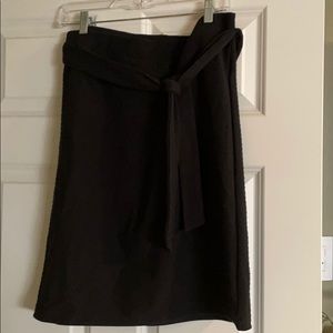 NWT LOFT black skirt